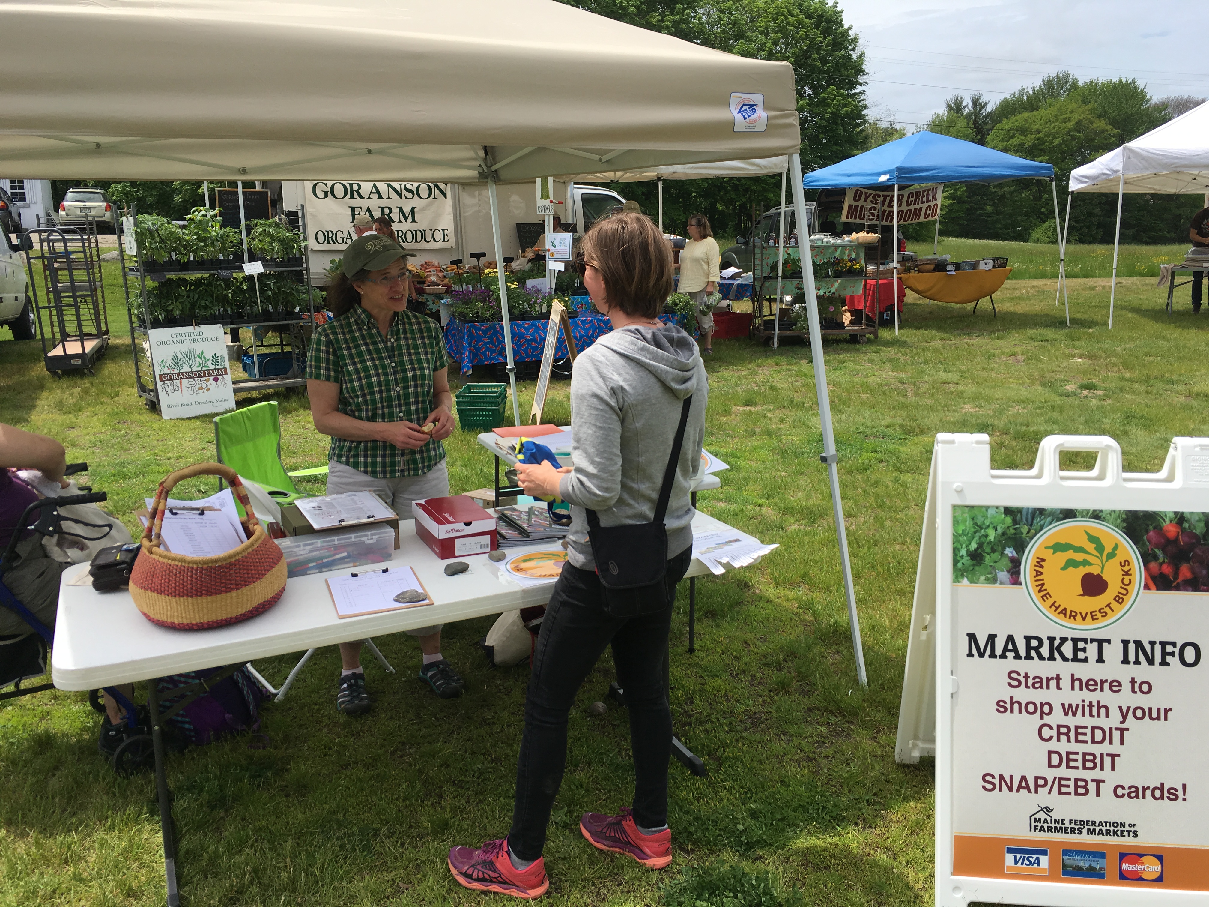 information booths at markets maine federation of wic farmers markets